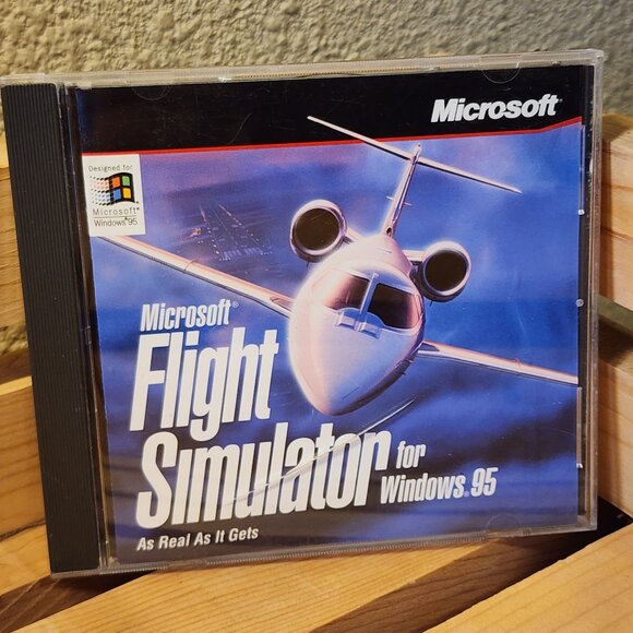 Microsoft Windows 95 Airplane Simulator Other - Microsoft Flight Simulator for Windows 95
